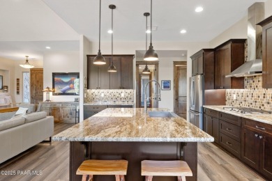 Welcome to refined high desert living in this exceptional custom on Talking Rock Golf Club in Arizona - for sale on GolfHomes.com, golf home, golf lot