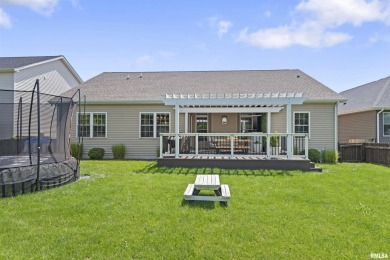 Stunning 4-Bedroom ranch home in Piper Glen subdivision with an on Piper Glen Golf Club in Illinois - for sale on GolfHomes.com, golf home, golf lot