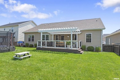 Stunning 4-Bedroom ranch home in Piper Glen subdivision with an on Piper Glen Golf Club in Illinois - for sale on GolfHomes.com, golf home, golf lot