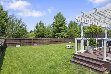 Stunning 4-Bedroom ranch home in Piper Glen subdivision with an on Piper Glen Golf Club in Illinois - for sale on GolfHomes.com, golf home, golf lot