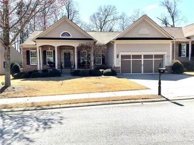 This stunning ranch-style craftsman home is situated on a on Reunion Golf Club in Georgia - for sale on GolfHomes.com, golf home, golf lot