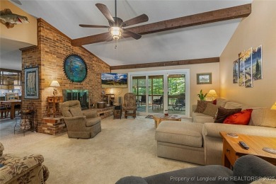 This stunning 4,000-square-foot brick ranch offers a rare blend on Carolina Trace Country Club in North Carolina - for sale on GolfHomes.com, golf home, golf lot