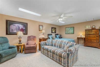 This stunning 4,000-square-foot brick ranch offers a rare blend on Carolina Trace Country Club in North Carolina - for sale on GolfHomes.com, golf home, golf lot