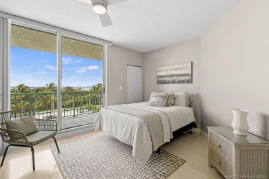 Nestled directly on the shoreline, this 3BD, 3BA residence is a on Island Dunes Country Club in Florida - for sale on GolfHomes.com, golf home, golf lot