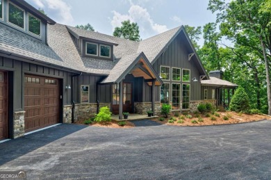 NEW CONSTRUCTION in Big Canoe! Stunning 4BR/4.5BA modern rustic on Big Canoe Golf Club - Cherokee in Georgia - for sale on GolfHomes.com, golf home, golf lot