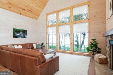 NEW CONSTRUCTION in Big Canoe! Stunning 4BR/4.5BA modern rustic on Big Canoe Golf Club - Cherokee in Georgia - for sale on GolfHomes.com, golf home, golf lot