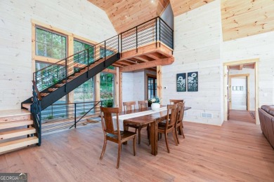 NEW CONSTRUCTION in Big Canoe! Stunning 4BR/4.5BA modern rustic on Big Canoe Golf Club - Cherokee in Georgia - for sale on GolfHomes.com, golf home, golf lot