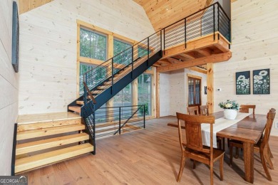 NEW CONSTRUCTION in Big Canoe! Stunning 4BR/4.5BA modern rustic on Big Canoe Golf Club - Cherokee in Georgia - for sale on GolfHomes.com, golf home, golf lot