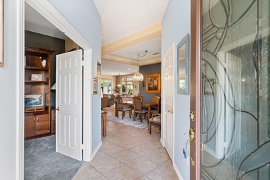 Popular extended Newport plan with spectacular VIEWS of the 6th on Heritage Palms Golf Club in California - for sale on GolfHomes.com, golf home, golf lot