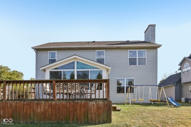 Welcome to this spacious two-story home in Saddlebrook South on Saddlebrook Golf Course in Indiana - for sale on GolfHomes.com, golf home, golf lot