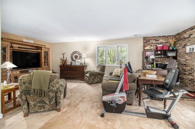 Welcome to this charming ranch-style home overlooking the 4th on Canadian Lakes Country Club-The Highlands Course in Michigan - for sale on GolfHomes.com, golf home, golf lot