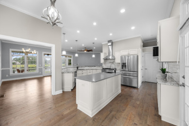 Beautiful Lakefront Home in Picturesque River Landing on River Landing Golf Course in North Carolina - for sale on GolfHomes.com, golf home, golf lot