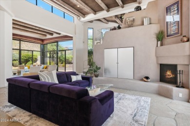 Step into elegance with this beautifully remodeled home on Desert Highlands Golf Club in Arizona - for sale on GolfHomes.com, golf home, golf lot