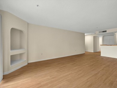 This stunning two-bedroom two-bathroom, third-floor, corner unit on Hunters Creek Golf Course in Florida - for sale on GolfHomes.com, golf home, golf lot