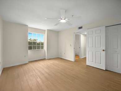 This stunning two-bedroom two-bathroom, third-floor, corner unit on Hunters Creek Golf Course in Florida - for sale on GolfHomes.com, golf home, golf lot