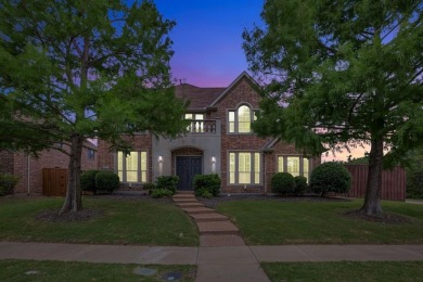 Experience luxury and comfort in this stunning Shaddock Creek on The Trails of Frisco Golf Club in Texas - for sale on GolfHomes.com, golf home, golf lot