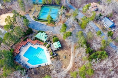 This gently sloped lot backs directly up to the lush fairways of on The Highlands Course at Lake Arrowhead in Georgia - for sale on GolfHomes.com, golf home, golf lot