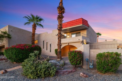 Enjoy panoramic views of the lake, golf course, and surrounding on London Bridge Golf Course in Arizona - for sale on GolfHomes.com, golf home, golf lot