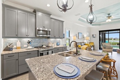 Lakeside luxury on the largest lake in Canoe Creek defines this on Palmetto Pines Golf Course in Florida - for sale on GolfHomes.com, golf home, golf lot