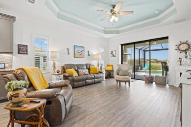 Lakeside luxury on the largest lake in Canoe Creek defines this on Palmetto Pines Golf Course in Florida - for sale on GolfHomes.com, golf home, golf lot