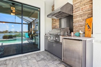 Lakeside luxury on the largest lake in Canoe Creek defines this on Palmetto Pines Golf Course in Florida - for sale on GolfHomes.com, golf home, golf lot