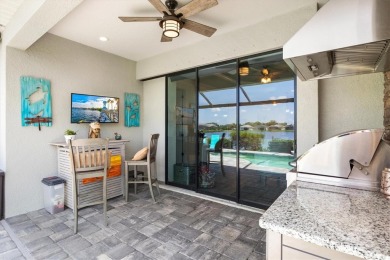 Lakeside luxury on the largest lake in Canoe Creek defines this on Palmetto Pines Golf Course in Florida - for sale on GolfHomes.com, golf home, golf lot