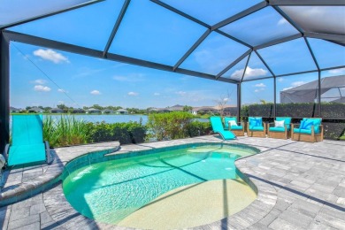 Lakeside luxury on the largest lake in Canoe Creek defines this on Palmetto Pines Golf Course in Florida - for sale on GolfHomes.com, golf home, golf lot