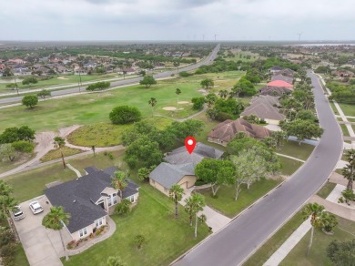 Spacious Golf Front Home on a large lot with lots of shade on on South Padre Island Golf Club in Texas - for sale on GolfHomes.com, golf home, golf lot