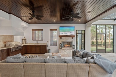 An entertainer's dream set along the 16th fairway of the Raven on Sandestin Golf and Beach Resort - Raven in Florida - for sale on GolfHomes.com, golf home, golf lot