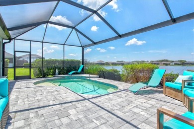 Lakeside luxury on the largest lake in Canoe Creek defines this on Palmetto Pines Golf Course in Florida - for sale on GolfHomes.com, golf home, golf lot