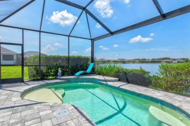 Lakeside luxury on the largest lake in Canoe Creek defines this on Palmetto Pines Golf Course in Florida - for sale on GolfHomes.com, golf home, golf lot