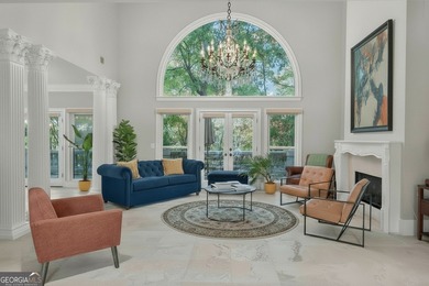 Welcome to your dream home on a quiet cul-de-sac, backing up to on The Golf Club of Georgia in Georgia - for sale on GolfHomes.com, golf home, golf lot