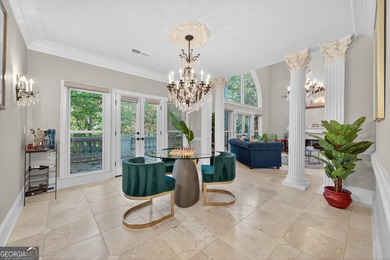 Welcome to your dream home on a quiet cul-de-sac, backing up to on The Golf Club of Georgia in Georgia - for sale on GolfHomes.com, golf home, golf lot