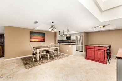 Beautifully remodeled waterfront villa in sought-after Santa Fe on McCormick Ranch Golf Club in Arizona - for sale on GolfHomes.com, golf home, golf lot