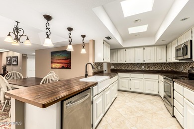 Beautifully remodeled waterfront villa in sought-after Santa Fe on McCormick Ranch Golf Club in Arizona - for sale on GolfHomes.com, golf home, golf lot