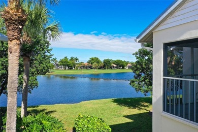 SUNLIGHT POURS IN OFF THE GLISTENING LAKE. Second floor end unit on Gulf Harbour Yacht and Country Club in Florida - for sale on GolfHomes.com, golf home, golf lot