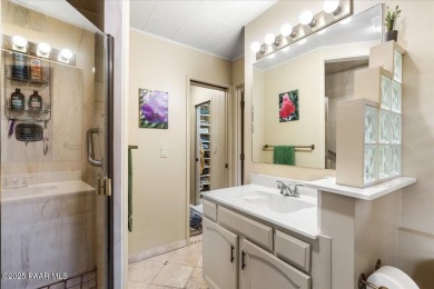 This house welcomes you home from the moment you enter the on Prescott Golf and Country Club in Arizona - for sale on GolfHomes.com, golf home, golf lot