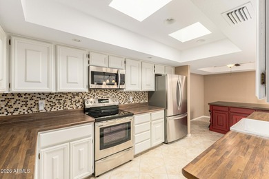 Beautifully remodeled waterfront villa in sought-after Santa Fe on McCormick Ranch Golf Club in Arizona - for sale on GolfHomes.com, golf home, golf lot