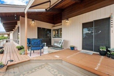 This house welcomes you home from the moment you enter the on Prescott Golf and Country Club in Arizona - for sale on GolfHomes.com, golf home, golf lot