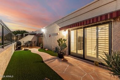 Beautifully remodeled waterfront villa in sought-after Santa Fe on McCormick Ranch Golf Club in Arizona - for sale on GolfHomes.com, golf home, golf lot