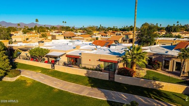 Beautifully remodeled waterfront villa in sought-after Santa Fe on McCormick Ranch Golf Club in Arizona - for sale on GolfHomes.com, golf home, golf lot
