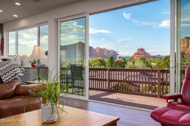 Finding a Sedona home with breathtaking red rock views at a on Canyon Mesa Country Club in Arizona - for sale on GolfHomes.com, golf home, golf lot