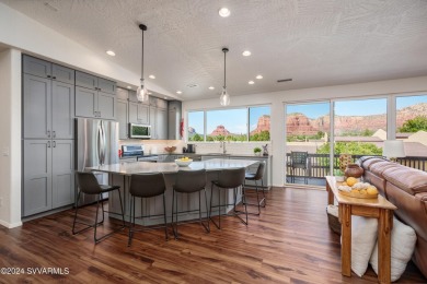 Finding a Sedona home with breathtaking red rock views at a on Canyon Mesa Country Club in Arizona - for sale on GolfHomes.com, golf home, golf lot