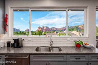 Finding a Sedona home with breathtaking red rock views at a on Canyon Mesa Country Club in Arizona - for sale on GolfHomes.com, golf home, golf lot