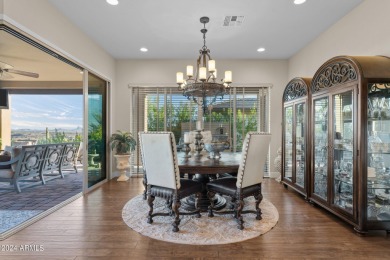 This exquisite Shea Latigo residence, located on the golf course on Wickenburg Ranch Golf Course in Arizona - for sale on GolfHomes.com, golf home, golf lot