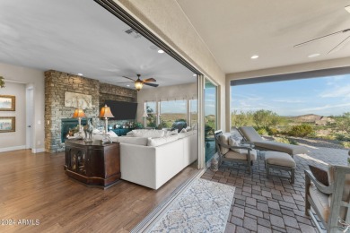 This exquisite Shea Latigo residence, located on the golf course on Wickenburg Ranch Golf Course in Arizona - for sale on GolfHomes.com, golf home, golf lot