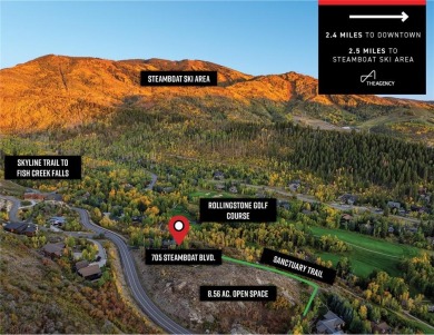 Set on one acre surrounded by sweeping natural beauty, 705 on Rollingstone Ranch Golf Club in Colorado - for sale on GolfHomes.com, golf home, golf lot