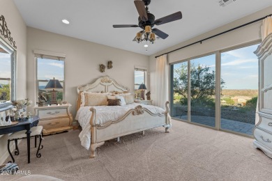 This exquisite Shea Latigo residence, located on the golf course on Wickenburg Ranch Golf Course in Arizona - for sale on GolfHomes.com, golf home, golf lot