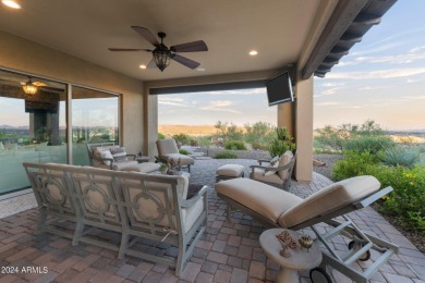 This exquisite Shea Latigo residence, located on the golf course on Wickenburg Ranch Golf Course in Arizona - for sale on GolfHomes.com, golf home, golf lot