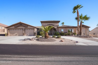 RV garage, side parking, 3+ car garage: this home has room for on London Bridge Golf Course in Arizona - for sale on GolfHomes.com, golf home, golf lot